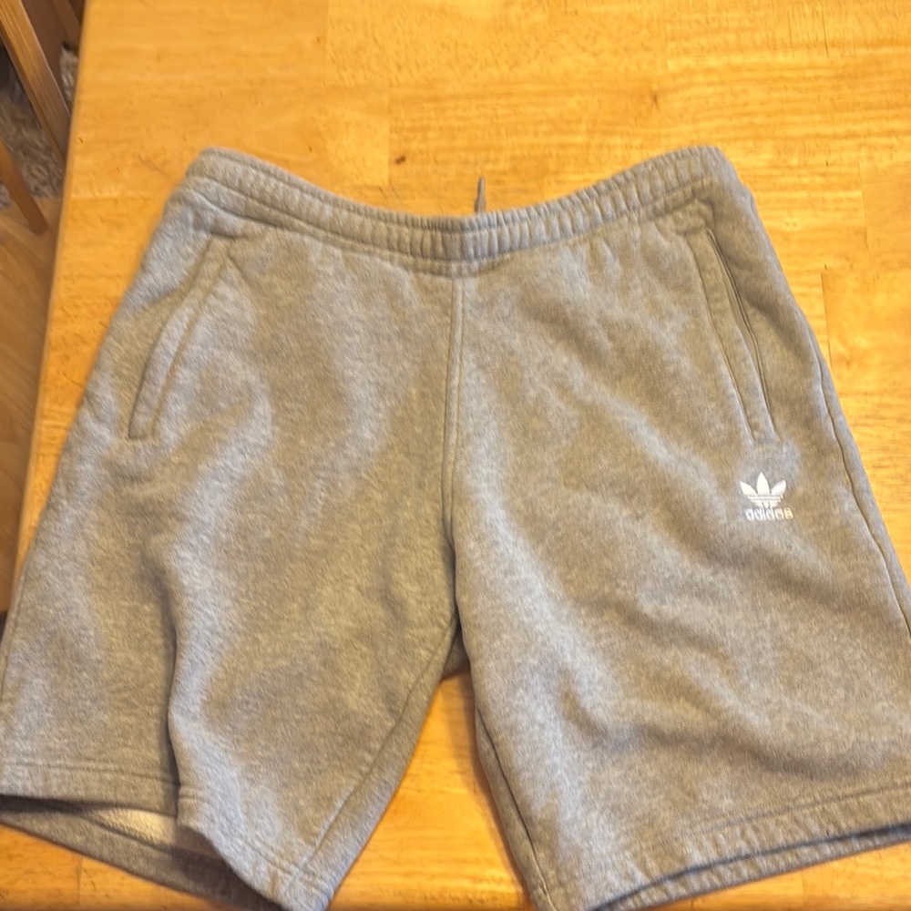 Adidas Gray Men's Sweat Shorts